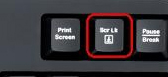 Win10環(huán)境下如何使用scroll lock鍵？