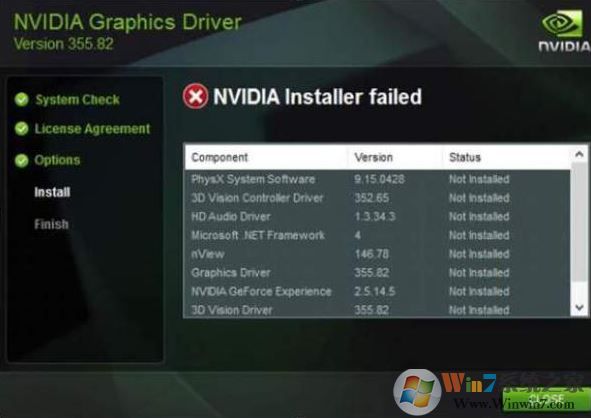 win10系統(tǒng)Nvidia驅(qū)動安裝失敗該怎么辦?