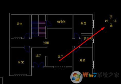 圖紙看方向怎么看？圖紙看方向的操作方法