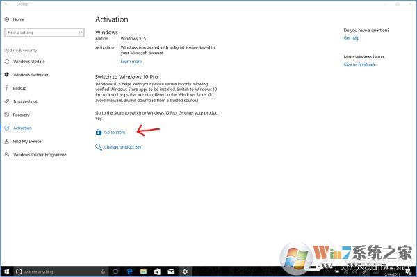 Win10 S如何免費(fèi)升級到Win10專業(yè)版？