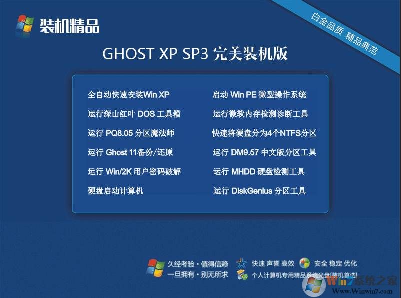 最新Windows XP(GHOST XP SP3)高速裝機(jī)版[絕對良心系統(tǒng)]V2021