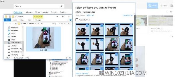在windows 10操作系統(tǒng)中因為已經(jīng)沒有windows 照片庫，所以當(dāng)我們在win10系統(tǒng)中導(dǎo)入照片之后就無法看到照片的一些信息以及照片拍攝時間。今天winwin7小編將給大家分享介紹下載win10系統(tǒng)中給照片添加時間戳的詳細操作方法。  win10系統(tǒng)照片添加時間信息的方法：  1、右鍵單擊桌面，選擇“新建”，然后選擇“快捷方式”； 2、然后快捷方式要求位置，復(fù)制粘貼下一行 -%SystemRoot%\system32\rundll32.exe "%SystemDrive%\Program Files\Windows Photo Viewer\photoAcq.dll",PhotoAndVideoAcquire 3、單擊“下一步”按鈕。 為快捷方式添加適當(dāng)?shù)拿Q，使用日期時間導(dǎo)入圖片，然后保存。 如果您經(jīng)常使用它，您也可以將其固定到開始菜單或任務(wù)以便快速訪問； 4、連接相機，然后雙擊以啟動導(dǎo)入器。 它會自動檢測您的相機，并要求您選擇它。 選擇并導(dǎo)入； Win10系統(tǒng)如何在照片中添加日期時間戳 5、在實際導(dǎo)入之前，您可以預(yù)先配置功能； 6、為所有照片添加標(biāo)簽； 7、擊高級選項，您可以配置圖像的保存位置，保存視頻的位置，文件夾名稱可以添加日期和名稱，文件名可以包括日期時間和名稱附加在一起； 8、此外，您可以選擇從相機中刪除文件，導(dǎo)入完成后打開文件瀏覽器，以及導(dǎo)入時旋轉(zhuǎn)圖片； 9、在導(dǎo)入圖像和視頻之前，您可以看到兩者的預(yù)覽。 您可以通過取消選中旁邊的框來選擇跳過一些導(dǎo)入。 該軟件還允許您以組的形式查看照片，這些照片按日期分組。 最后，您可以選擇僅導(dǎo)入新的以跳過重復(fù)文件導(dǎo)入； 10、雖然Windows 10上的Photos App提供了一個現(xiàn)代化的界面，并且可能是一種更好的查看圖像的方式，但它相當(dāng)慢，并且沒有任何導(dǎo)入選項。 