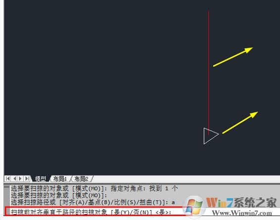 cad掃掠怎么用？cad掃掠功能使用教程