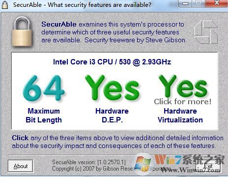 securable下載_SecurAble（VT檢測(cè)工具）v1.0.2570.1 綠色漢化版