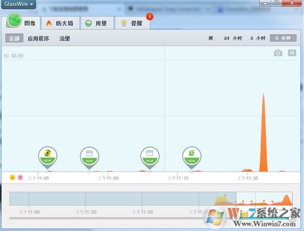 Glasswire破解版_glasswire(網(wǎng)絡防火墻)綠色中文版