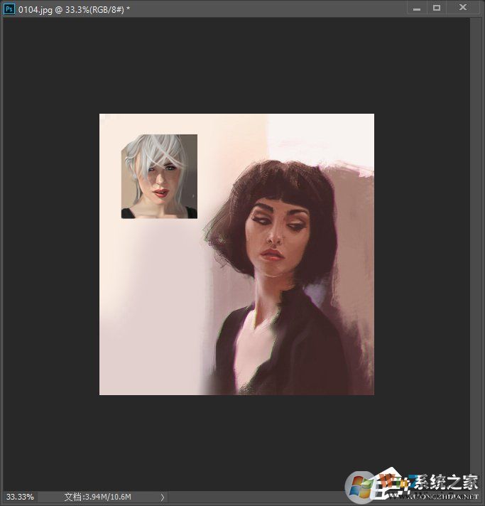 超實用！怎么讓兩張照片“合二為一”—ps教程