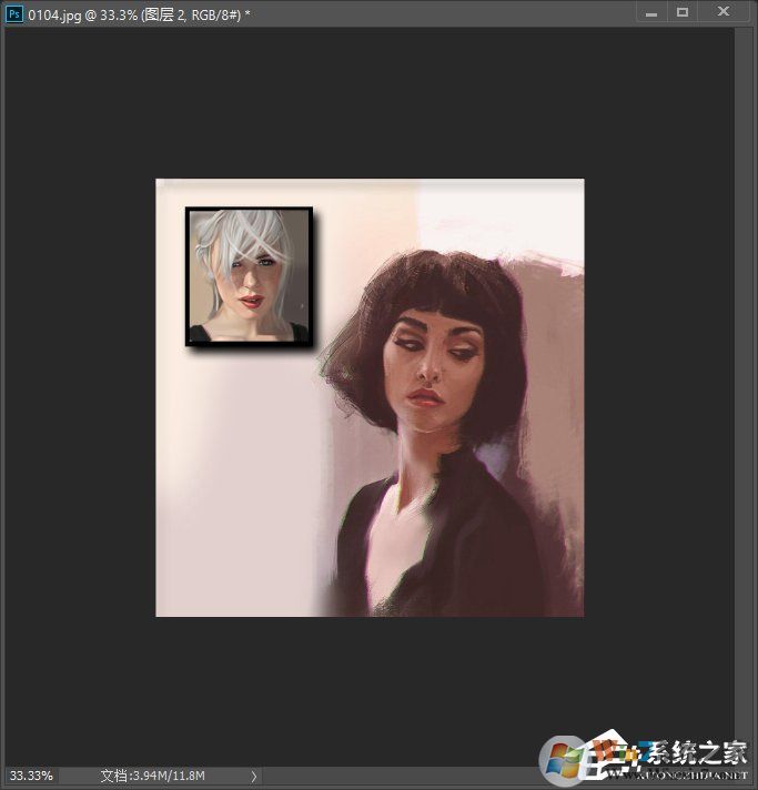 超實用！怎么讓兩張照片“合二為一”—ps教程