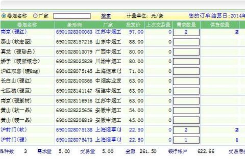 中國煙草網(wǎng)上訂貨平臺(tái)pc版