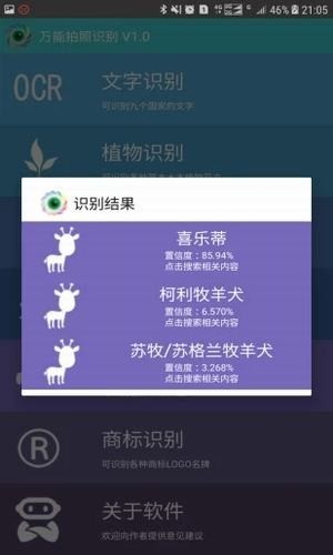 萬(wàn)能拍照識(shí)別