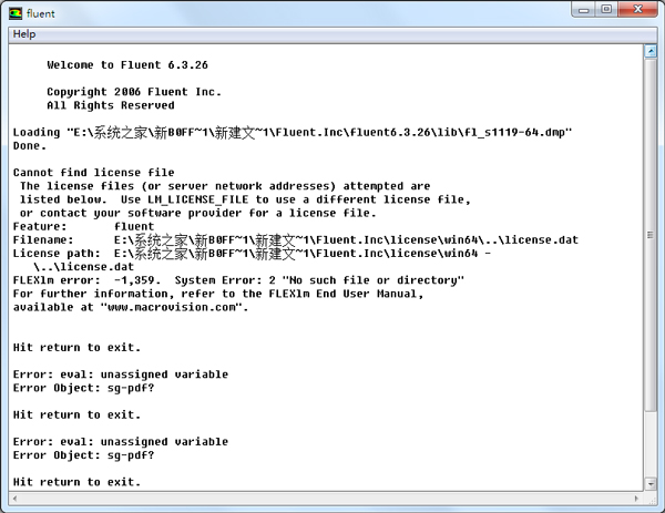 Fluent(CFD軟件包) V6.3.26 多國(guó)語(yǔ)言版