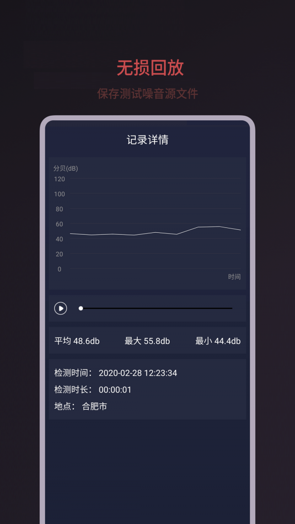 噪音分貝測(cè)試