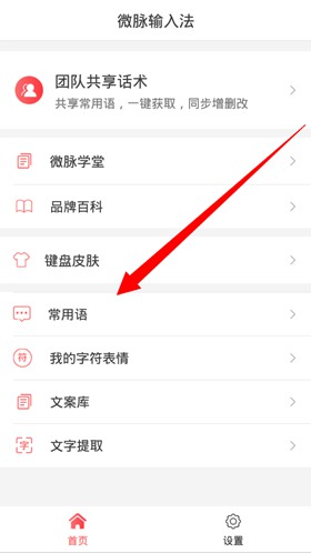 微脈輸入法添加常用語(yǔ)方法圖