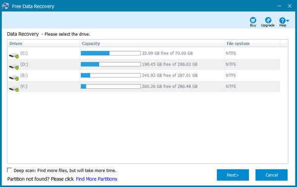 ThunderSoft Free Data Recovery(數(shù)據(jù)恢復軟件)全新版