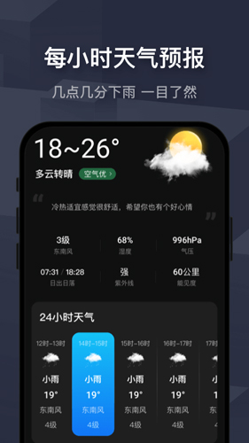遇見(jiàn)天氣預(yù)報(bào)最新版本