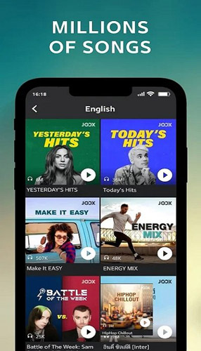 joox音樂播放器手機(jī)版