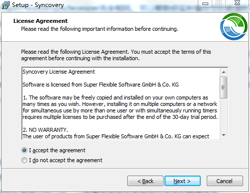 syncovery(自動備份工具)