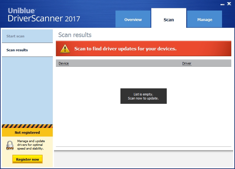 Driverscanner(驅(qū)動管理)