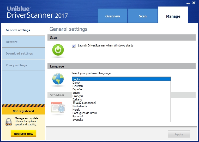 Driverscanner(驅(qū)動管理)