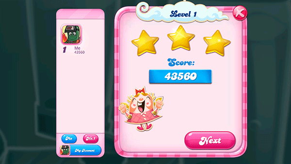 糖果粉碎傳奇（Candy Crush Saga）
