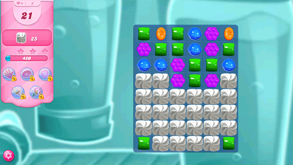 糖果粉碎傳奇（Candy Crush Saga）