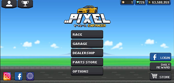 像素賽車手(Pixel Car Racer)